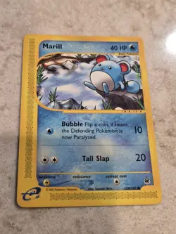 Pokemon Marill 120/165 Expedition Base Set Common Regular Trading Card - Image 1
