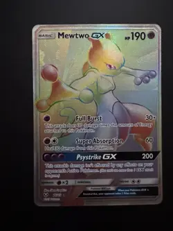 Mewtwo GX 76/73 Shining Legends HP Secret Rare Card - Image 2