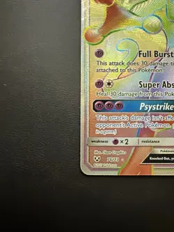 Mewtwo GX 76/73 Shining Legends HP Secret Rare Card - Image 3