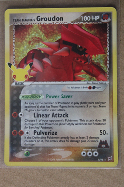 Pokemon TCG Team Magma's Groudon 9/95 Celebrations: Classic Collection Holo - Image 1