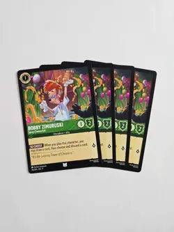 Bobby Zimuruski Spray Cheese Kid 78/204 Playset 4 cards - Fabled Lorcana - Image 1