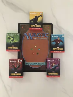 Magic the Gathering MARVEL Super Heroes Welcome Decks SET OF 5 BNIB Full - Image 4