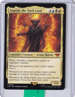 Sauron the Dark Lord (224) * The Lord of the Rings MTG - Image 1