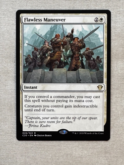 MTG -- Flawless Maneuver - C20 - Commander 2020 -- NM - Image 1