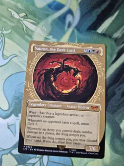 MTG Sauron, the Dark Lord (Showcase) - 329 / English / Near Mint - Image 1