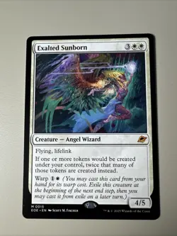 Exalted Sunborn - Regular Mythic #15 NM [Pack Fresh] Edge of Eternities EOE MTG - Image 1