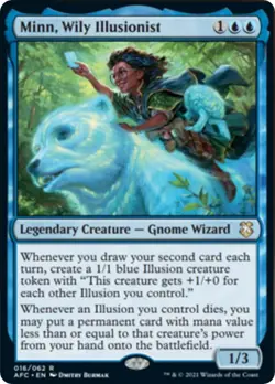 Minn, Wily Illusionist [AFC - 16] NM - Image 1