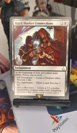 MTG Black Market Connections - Assassin's Creed ACR 0087 Rare NM Non-Foil - Image 1