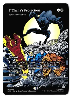 T'Challa's Protection - Teferi's Protection 51 MAR Magic: The Gathering - Image 1