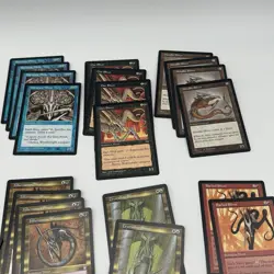 Magic The Gathering MTG Lot Of 58 Slivers Vintage Tempest Stronghold 1997-98 - Image 3