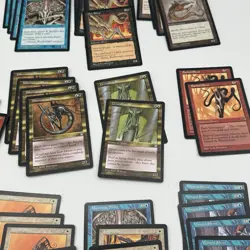 Magic The Gathering MTG Lot Of 58 Slivers Vintage Tempest Stronghold 1997-98 - Image 4