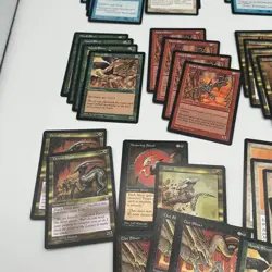 Magic The Gathering MTG Lot Of 58 Slivers Vintage Tempest Stronghold 1997-98 - Image 5