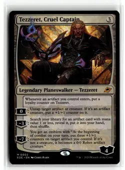 2-Tezzeret, Cruel Captain-M NM-Edge of Eternities (EOE) - Image 1