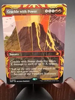 Crackle with Power Secrets of Strixhaven: Mystical Archive MTG Regular Near Mint - Image 1