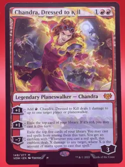 Chandra, Dressed to Kill Innistrad: Crimson Vow Magic The Gathering MTG TCG CCG - Image 1