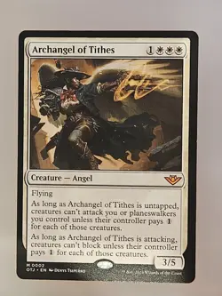Archangel of Tithes 2 Mythic Outlaws of Thunder Junction MTG NM - Image 1