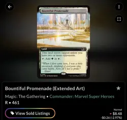 Bountiful Promenade (Extended Art) Commander: Marvel Super Heroes Regular - Image 2