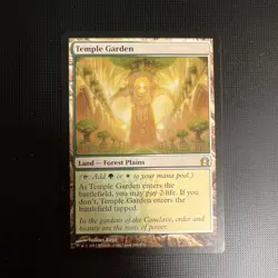 Temple Garden - Return to Ravnica Regular - Shockland - NM - Image 1