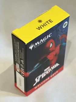 SDCC 2025 Promo Magic The Gathering Spider-Man White Welcome Deck NEW UNUSED - Image 3