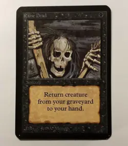Mtg Raise Dead Alpha Edition NM - Image 1