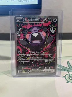 Pokemon Morpeko ex SIR 117/084 Pitch Black Special Illustration Rare NM/Mint - Image 1