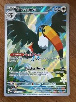 Pokemon Toucannon Pitch Black Illustration Rare 094/084 English - Image 1