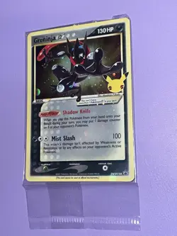 Greninja Gold Star SWSH144 Sword and Shield Promo Pokemon Card NM/M SEALED - Image 2