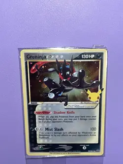 Greninja Gold Star SWSH144 Sword and Shield Promo Pokemon Card NM/M SEALED - Image 4