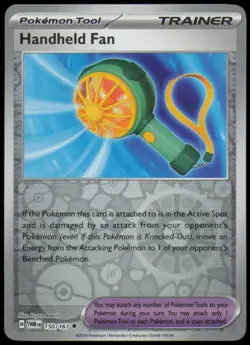 Handheld Fan 150/167 Uncommon Twilight Masquerade Pokemon Reverse Holo Near Mint - Image 1