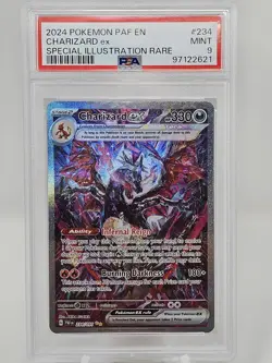 2024 Pokemon Paldean Fates Charizard ex SIR PSA 9 - Image 1