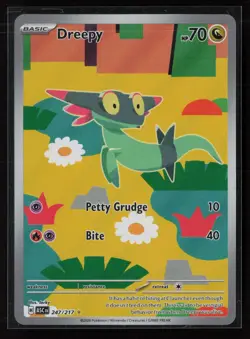 Dreepy 247/217 Illustration Rare Ascended Heroes Pokemon Holo - Image 1