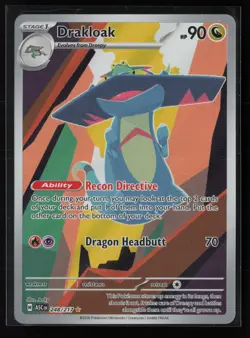 Drakloak 248/217 Illustration Rare Ascended Heroes Pokemon Holo - Image 1