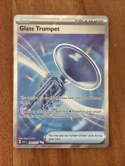 Pokemon TCG Glass Trumpet 260/217 Ascended Heroes Ultra Rare NM Card - Image 1