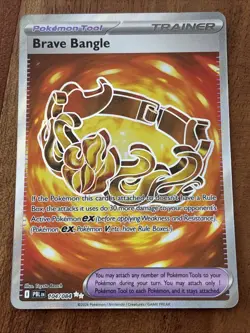 Pokemon TCG Brave Bangle 104/084 Me05: Pitch Black Ultra Rare NM Card - Image 1