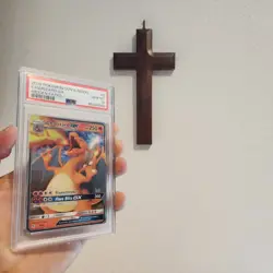 2019 Pokemon Hidden Fates Charizard GX 9/68 PSA 10 - Image 4