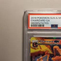 2019 Pokemon Hidden Fates Charizard GX 9/68 PSA 10 - Image 5