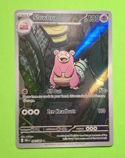 Slowbro 090/084 Illustration Rare Pitch Black Pokemon TCG NM - Image 3