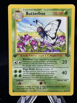 Butterfree #33 1st Edition Jungle 1999 Pokemon LP 🍃 - Image 1