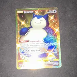 Pokemon TCG Snorlax 224/198 Chilling Reign Secret Rare Holo Pokemon Card - Image 1
