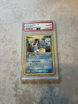 PSA 10 2006 POKEMON EX CRYSTAL GUARDIANS #14 BLASTOISE - Image 1