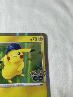 Thai Pokemon card Pikachu 028/071 Exclusive Promo Pokemon GO [Free Shipping] - Image 4