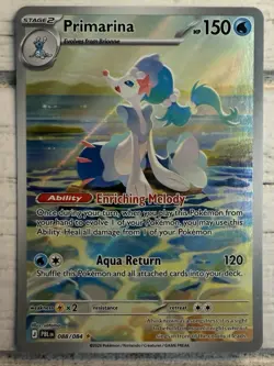 Primarina 088/084 Illustration Rare - Pitch Black - Pokemon TCG Holo NM/MINT!! - Image 1
