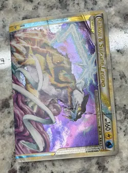 Raikou & Suicune Legend 92/95 Pokemon Unleashed Ultra Rare! Damaged! - Image 3