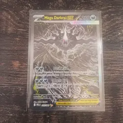 Mega Darkrai EX 116/084 Pitch Black Special Illustration Rare Pokemon Card NM - Image 1