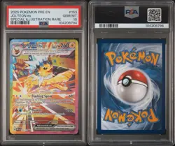 2025 Pokemon SV Prismatic Evolutions Jolteon ex SIR 153/131 PSA 10 - Image 3