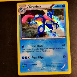 Pokemon Froakie Frogadier Greninja Rare Holo Evolution Lot XY TCG - Image 2