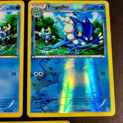 Pokemon Froakie Frogadier Greninja Rare Holo Evolution Lot XY TCG - Image 3