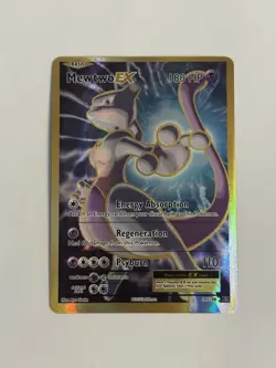 Mewtwo EX (Full Art) 103/108 Evolutions Holo Pokemon - Image 1