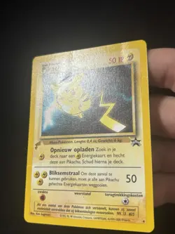 Pikachu 4 Pikachu World Collection Movie Promo Dutch Pokemon TCG - DMG - Image 3