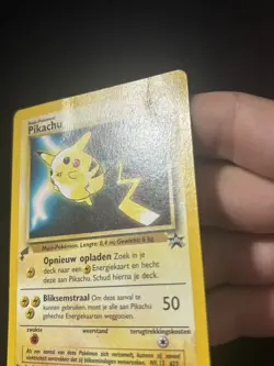 Pikachu 4 Pikachu World Collection Movie Promo Dutch Pokemon TCG - DMG - Image 4